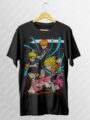 Epic Anime Battle T-Shirt Featuring Iconic Characters
