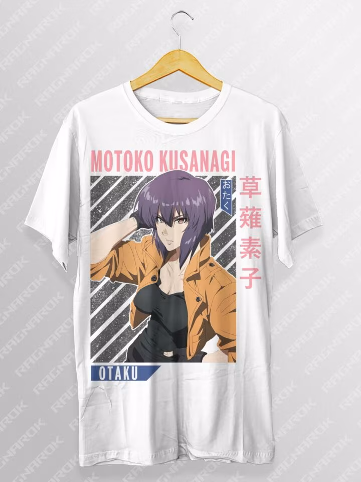 Futuristic Motoko Kusanagi T-Shirt