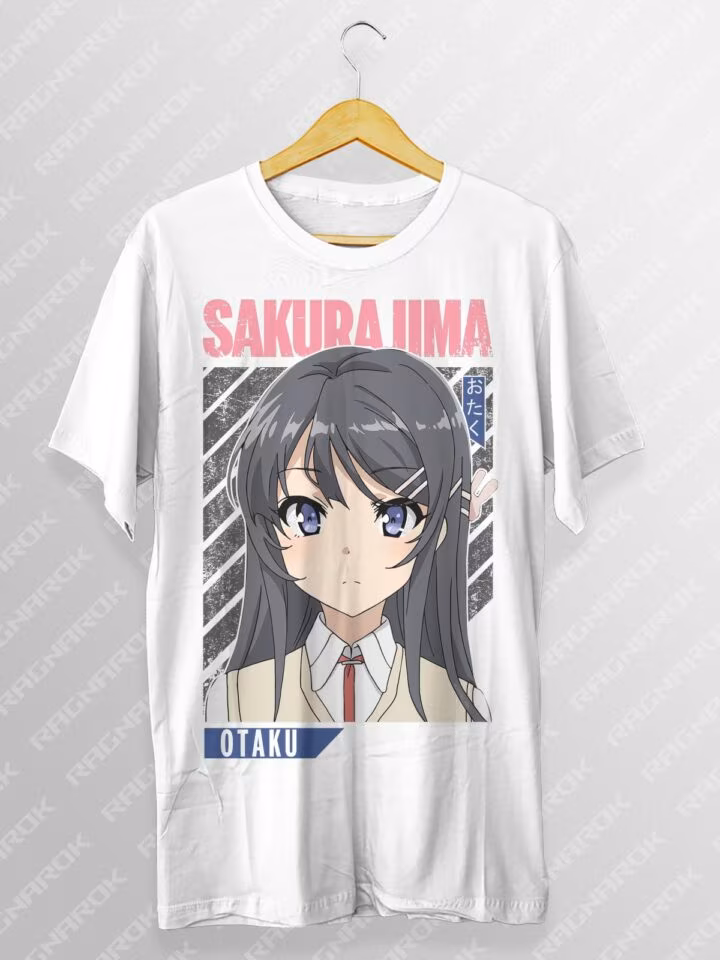 Mai Sakurajima T-Shirt - Anime Bunny Girl Senpai