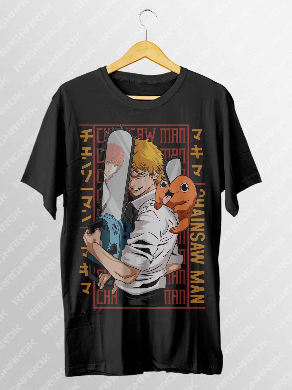 Chainsaw Man T-Shirt - Makima & Denji