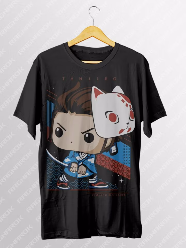 Tanjiro Pop Style T-Shirt - Demon Slayer